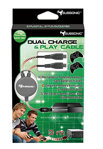 Subsonic Dual Play & Charge Kit für Xbox One von SUBSONIC