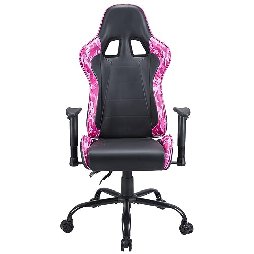 Subsonic - Ergonomischer Gaming-Stuhl Verstellbarer Rücken und Armlehnen - Pink Power Gaming Chair für Mädchen - Pink und Schwarz Subsonic - Ergonomischer Gaming-Stuhl Verstellbarer Rücken und Armlehnen - Pink Power Gaming Chair für Mädchen - Pink und Schwarz von SUBSONIC