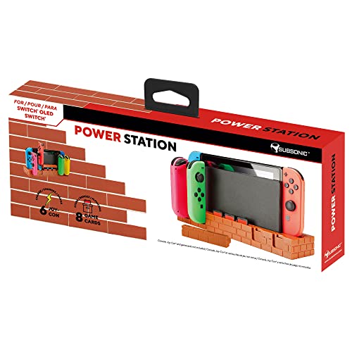 Subsonic - Power Station - Aufbewahrungs- und Ladestation für Nintendo Switch-Konsole und Zubehör von SUBSONIC