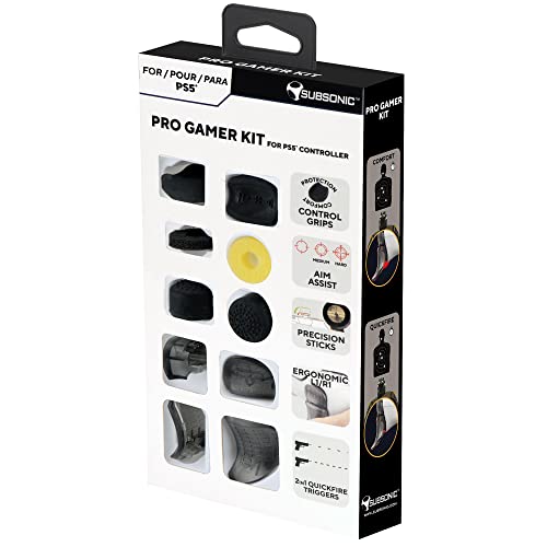 Subsonic - Pro gamaer pack - E-Sports-Zubehörset zur Anpassung an den PS5-Controller. Subsonic - Pro gamaer pack - E-Sports-Zubehörset zur Anpassung an den PS5-Controller. von SUBSONIC