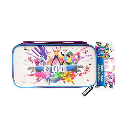 Subsonic SA5504 Just Dance 2019 - Harte und stoßfeste Aufbewahrungstasche für Nintendo Switch - EVA-Etui mit Reißverschluss Purple/blau von SUBSONIC