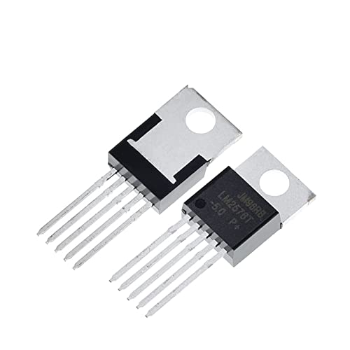 10PCS LM2576 LM2576T LM2576T-ADJ LM2576T-3.3 LM2576T-5.0 IC REG Buck ADJ 3A TO220-5 electronic diode (Color : Lm2576t-5.0) von SUCHFEBH