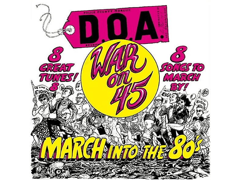 D.O.A. - War On 45 (Red Vinyl) (Vinyl) von SUDDEN DEA