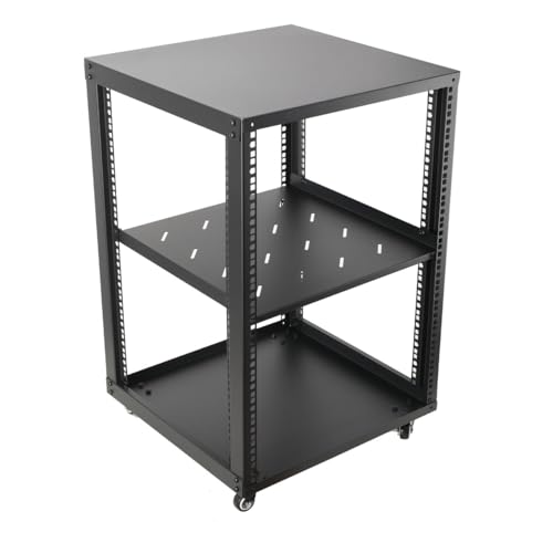 SUDEG 15 HE Mobiles Open Frame Serverrack,Server-Rack, Rack-Gehäuse 19 Zoll Netzwerk Rack mit Rädern, Rack für Computer/AV/Daten/IT Geräte SUDEG 15 HE Mobiles Open Frame Serverrack,Server-Rack, Rack-Gehäuse 19 Zoll Netzwerk Rack mit Rädern, Rack für Computer/AV/Daten/IT Geräte von SUDEG