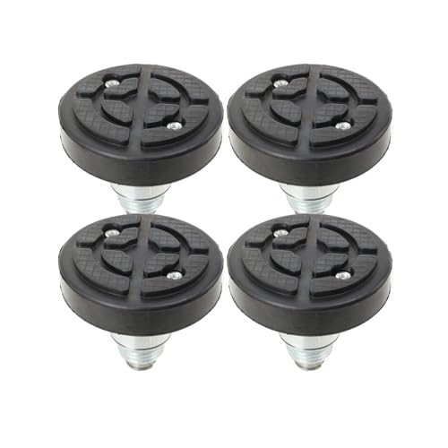 SUDEG 4 Stück Steck-Drehteller, Tragarmteller Aufnahme, Ø 50mm Gummiteller Drehteller Tragarmteller für Hebebühne Ausdrehbar Aufnahme,Universal für KFZ PKW SUV SUDEG 4 Stück Steck-Drehteller, Tragarmteller Aufnahme, Ø 50mm Gummiteller Drehteller Tragarmteller für Hebebühne Ausdrehbar Aufnahme,Universal für KFZ PKW SUV von SUDEG