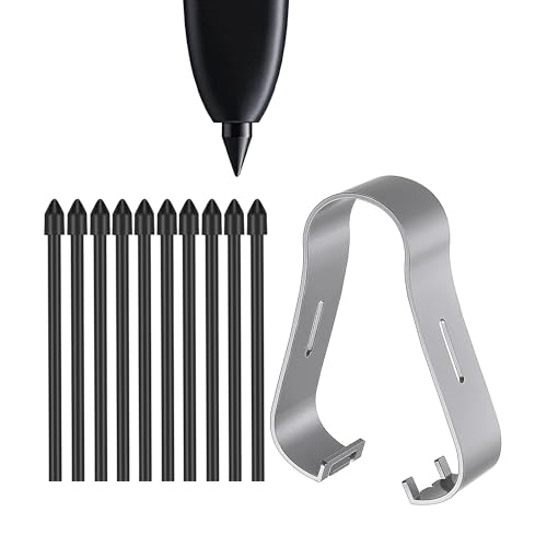 SUEEWE Stiftspitzen, 10 Stück, Schwarz, für Samsung Galaxy Book3 360 13", "16" & Book4 360 15,6" Berühren Tips Nibs SUEEWE Stiftspitzen, 10 Stück, Schwarz, für Samsung Galaxy Book3 360 13", "16" & Book4 360 15,6" Berühren Tips Nibs von SUEEWE