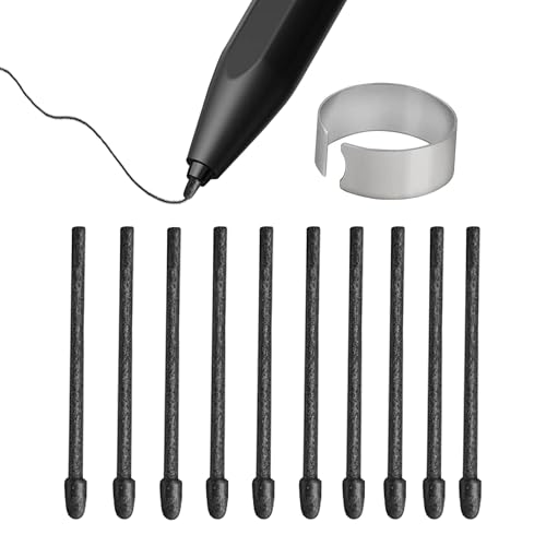 [10 Stück] Originale Felt Spitzen für Remarkable 1/2/Marker/Marker Plus & Boox Pen2 Pro/Boox Pen Plus/Boox Triangle Pen/BOOX Wacom Stylus, Boox Max/Note/Nova/Go/Tab Ultra&Mini Serie, Felt von SUEEWE