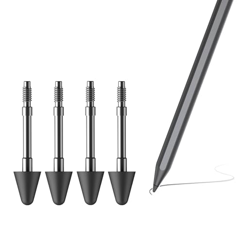 4 Stück Originale Ersatzspitzen für Lenovo Tab Pen Plus, Stift Stylus Spitze Berühren Tips Nibs, Präzise Kontrolle, Bildschirmfreundlich, Schwarz 4 Stück Originale Ersatzspitzen für Lenovo Tab Pen Plus, Stift Stylus Spitze Berühren Tips Nibs, Präzise Kontrolle, Bildschirmfreundlich, Schwarz von SUEEWE
