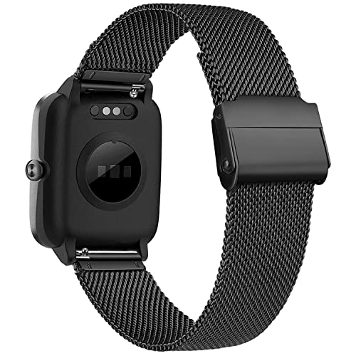 SUGARJAR Metall Armband Kompatibles GRV FC1,19mm Ersatzarmband für Veryfitpro,Yamay fitness,GRV,Willful,Popglory,Blackview,UMIDIGI,ID205S ID205G ID215G ID216 SW020 SW023 WF021 WF025 Uwatch3 SUGARJAR Metall Armband Kompatibles GRV FC1,19mm Ersatzarmband für Veryfitpro,Yamay fitness,GRV,Willful,Popglory,Blackview,UMIDIGI,ID205S ID205G ID215G ID216 SW020 SW023 WF021 WF025 Uwatch3 von SUGARJAR