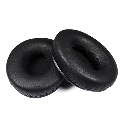 SUIOPPYUW 1 Paar Kopfhörer Leder Ohrmuscheln Headset Kissen Atmungsaktive Ärmelabdeckung Ersatzteile Ersatz für Solo 1.0, Schwarz von SUIOPPYUW