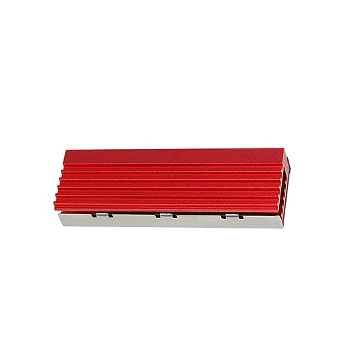 SUIOPPYUW Einfach zu installierender Kühlkörper für die Kühlung von Solid State Laufwerken. Kühlkörper für Solid State Laufwerke. Kühler aus Aluminium. Aluminium Kühlkörper, Rote Doppelschicht SUIOPPYUW Einfach zu installierender Kühlkörper für die Kühlung von Solid State Laufwerken. Kühlkörper für Solid State Laufwerke. Kühler aus Aluminium. Aluminium Kühlkörper, Rote Doppelschicht von SUIOPPYUW