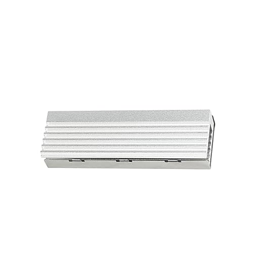 SUIOPPYUW Einfach zu installierender Kühlkörper für die Kühlung von Solid State Laufwerken. Kühlkörper für Solid State Laufwerke. Kühler aus Aluminium. Aluminium Kühlkörper, Silberne Doppelschicht SUIOPPYUW Einfach zu installierender Kühlkörper für die Kühlung von Solid State Laufwerken. Kühlkörper für Solid State Laufwerke. Kühler aus Aluminium. Aluminium Kühlkörper, Silberne Doppelschicht von SUIOPPYUW