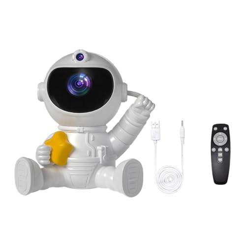 SUIOPPYUW Star Galaxies Astronaut Projector Einstellbarer Winkel für EIN realistisches Weltraumerlebnis Wird Nicht überhitzen. ABS Projektor Nacht, Stil 1 SUIOPPYUW Star Galaxies Astronaut Projector Einstellbarer Winkel für EIN realistisches Weltraumerlebnis Wird Nicht überhitzen. ABS Projektor Nacht, Stil 1 von SUIOPPYUW