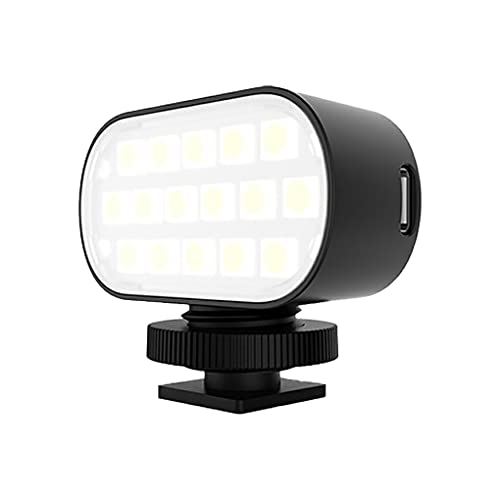 SUIOPPYUW Tragbare Mini Videoleuchte Indoor Living Streaming Kamera Lampe Selfie Desktop Cold Shoe Fülllichter Camcorder Zubehör SUIOPPYUW Tragbare Mini Videoleuchte Indoor Living Streaming Kamera Lampe Selfie Desktop Cold Shoe Fülllichter Camcorder Zubehör von SUIOPPYUW