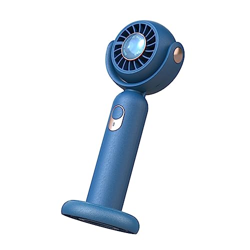 SUIOPPYUW Tragbarer Handventilator Wiederaufladbarer Wind Sommer Luftkühlungs Reise Tragehals Outdoor Plastik Walking Desktop Kühler, Blau SUIOPPYUW Tragbarer Handventilator Wiederaufladbarer Wind Sommer Luftkühlungs Reise Tragehals Outdoor Plastik Walking Desktop Kühler, Blau von SUIOPPYUW