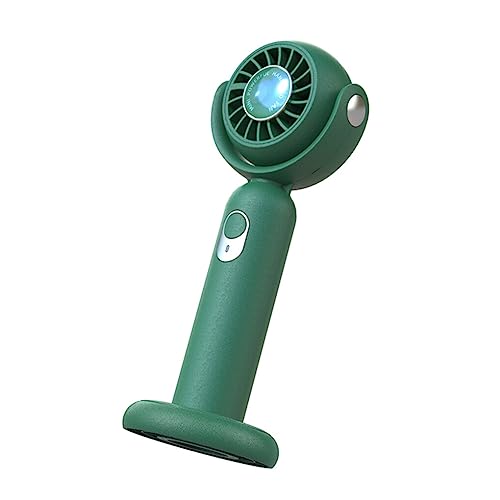 SUIOPPYUW Tragbarer Handventilator Wiederaufladbarer Wind Sommer Luftkühlungs Reise Tragehals Outdoor Plastik Walking Desktop Kühler, Grün SUIOPPYUW Tragbarer Handventilator Wiederaufladbarer Wind Sommer Luftkühlungs Reise Tragehals Outdoor Plastik Walking Desktop Kühler, Grün von SUIOPPYUW