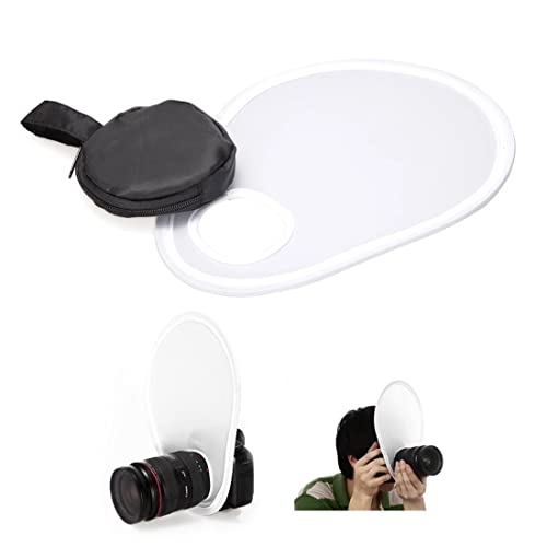 1 Stück Tragbar Blitzdiffusor Kamera Blitz Diffusor Faltbar Blitz Diffusor Reflektor Kit Kamera licht Reflektor mit Aufbewahrungstasche für DSLR Kameraobjektive von SULIUDAJI