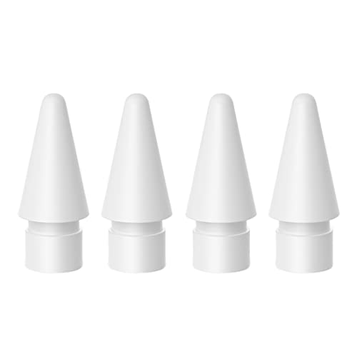 4 Stück Apple Pencil Spitzen Hochempfindlicher Spitze Ersatzspitzen Nibs für Apple Pencil 1.und 2. Generation 4 Stück Apple Pencil Spitzen Hochempfindlicher Spitze Ersatzspitzen Nibs für Apple Pencil 1.und 2. Generation von SULIUDAJI
