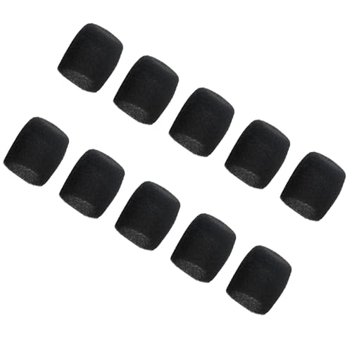 10pieces Foam Mikrofone Windschutzscheibe Für Handheldmikrofone Für Kinder Soundgeräte von SUMMITDRAGON