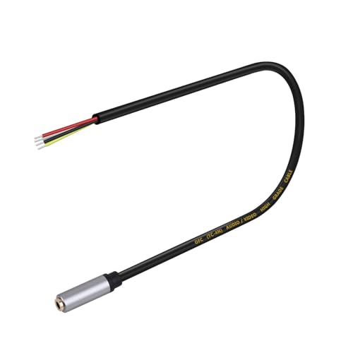 SUMMITDRAGON 3 5 Mm Weiblicher Stecker Zu TRRS Stereo Open End Bare Drahtkabel Für Die Hörhörnchenreparatur Und Die Mikrofonische Reparatur von SUMMITDRAGON