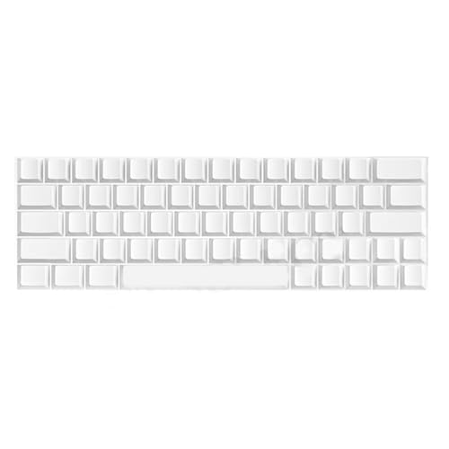 SUMMITDRAGON 64 Schlüssel PBTS Blanks Keycaps Originalhöhe Nicht Buchstaben Weiße Schlüsselcap Für MX Switches Mechanische Tastaturen von SUMMITDRAGON