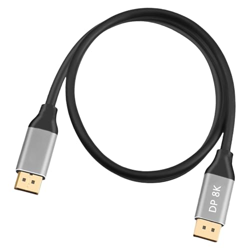 SUMMITDRAGON Schnellgeschwindigkeits Anzeigeport Anschlusskabel Draht Mit Plattiertem Stecker Legierungsgehäuse Für 8K UHD Displays Schwarz Unterstützt SUMMITDRAGON Schnellgeschwindigkeits Anzeigeport Anschlusskabel Draht Mit Plattiertem Stecker Legierungsgehäuse Für 8K UHD Displays Schwarz Unterstützt von SUMMITDRAGON
