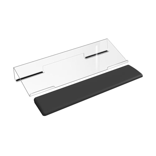 SUMMITDRAGON Tastaturständer Ergonomische Laptop Stanf Tastatur Risers Notebook Computertastatur Füße Acryl Einstellbare Kipptastatur von SUMMITDRAGON