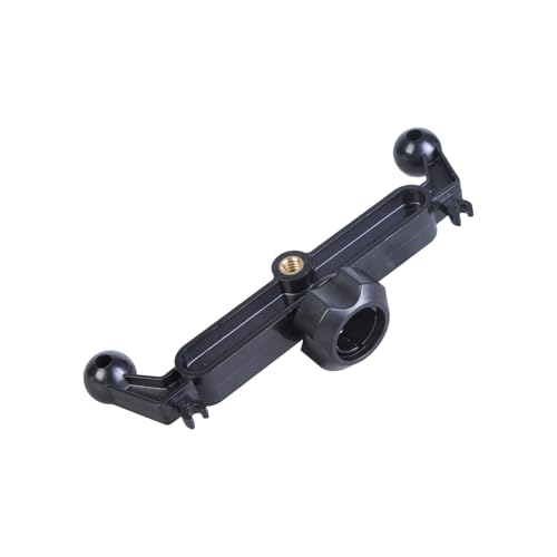 SUMMITDRAGON Telefonständer Doppelte 17 Mm Ballkopfadapter Autohalter Basis 1/4in Weibliches Thread Loch Fixiertes Telefon Zubehör SUMMITDRAGON Telefonständer Doppelte 17 Mm Ballkopfadapter Autohalter Basis 1/4in Weibliches Thread Loch Fixiertes Telefon Zubehör von SUMMITDRAGON