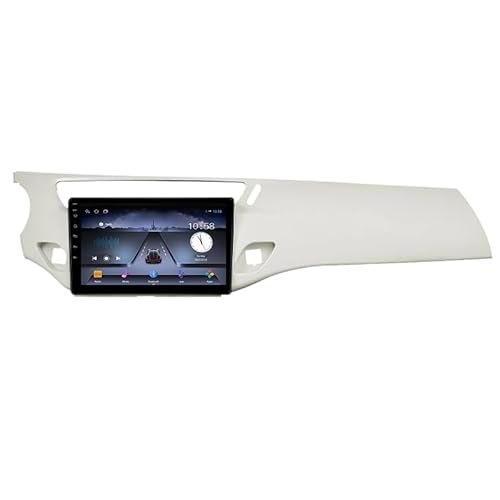 Android 14 Autoradio 9 Zoll Touchscreen GPS Navigation Bluetooth Haupteinheit Unterstützung Backup Spiegel Rückfahrkamera Lenkradsteuerung für Citroen C3 MK2 SC 2009-2016 von SUMRED