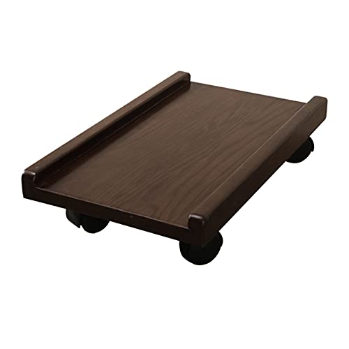 PC Halterung Holz Zentralprozessor Stand-Speicher-Rack Mobile Desktop-Host-Chassis-Walzständer aus Holz Pc. Wagenhalter mit Verriegelung von Caster Rädern for Home Office CPU Ständer ( Color : Bruin ) PC Halterung Holz Zentralprozessor Stand-Speicher-Rack Mobile Desktop-Host-Chassis-Walzständer aus Holz Pc. Wagenhalter mit Verriegelung von Caster Rädern for Home Office CPU Ständer ( Color : Bruin ) von SUNESA