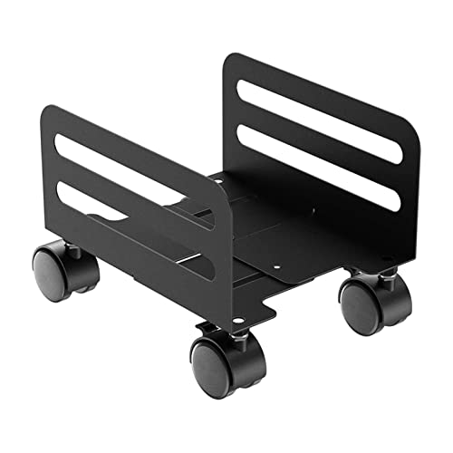 SUNESA PC Halterung Einstellbare Turm-Desktop-Hülle Heavy Duty Pc. Turmstand, Zentralprozessor Stahlwartungswagen Mobile Pc. Stand CPU Ständer von SUNESA