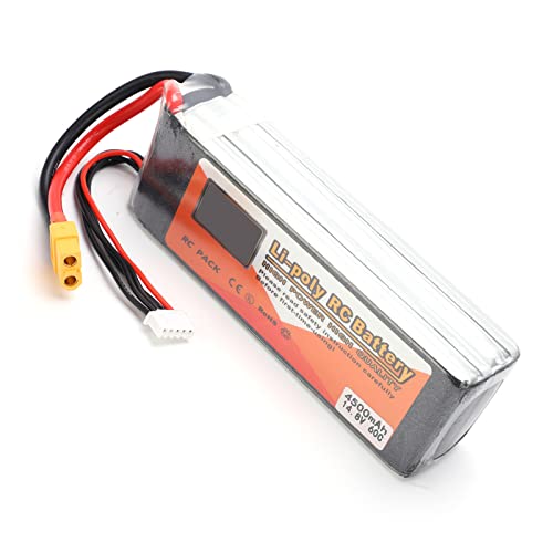 4500 MAh 4S 60C Lipo-Akku mit XT60-Stecker für RC-Auto-Boot-Hubschrauber-Drohne von SUNGOOYUE