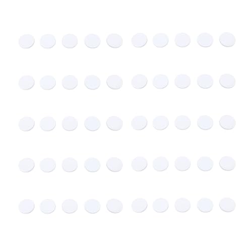 50 PCs Lautsprecher Anti -Vibration -Schaumstoff -Pad mit Selbstklebendem, Mehrzwecker Dicke von 25 Mm Durchmesser von 25 Mm Durchmesser für Soundbar -CD -Player von SUNGOOYUE