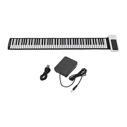 88 Tasten Roll Piano, Silikon ABS Faltbares Elektrisches Hand Rolls Piano mit Dickerer Tastatur 128 Rhythmen 88 Tasten Roll Piano, Silikon ABS Faltbares Elektrisches Hand Rolls Piano mit Dickerer Tastatur 128 Rhythmen von SUNGOOYUE