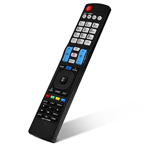 Kompakte universelle Fernbedienung AKB73756565, HD TV Fernbedienung mit direktem Kanalzugriff, schlank und tragbar kompatibel mit Smart TV und Receiver Kompakte universelle Fernbedienung AKB73756565, HD TV Fernbedienung mit direktem Kanalzugriff, schlank und tragbar kompatibel mit Smart TV und Receiver von SUNGOOYUE