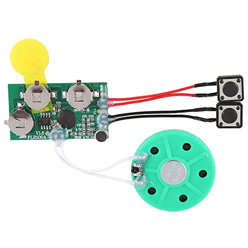 Grußkarten Chip, 120 Sekunden Aufnehmbares DIY Sprach Sound Chip Modul für Begrüßungen, Geschenke von SUNGOOYUE