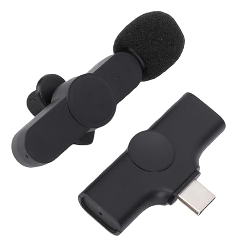SUNGOOYUE 2,4 GHz Drahtloses Lavalier -Mikrofon, Rauschreduktion Videoaufzeichnung Recel -Mikrofon mit Wiedergabe für Kameras, Telefone, USB C -Geräte SUNGOOYUE 2,4 GHz Drahtloses Lavalier -Mikrofon, Rauschreduktion Videoaufzeichnung Recel -Mikrofon mit Wiedergabe für Kameras, Telefone, USB C -Geräte von SUNGOOYUE