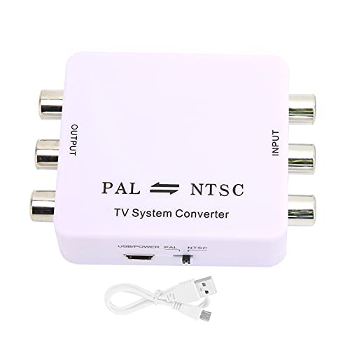 SUNGOOYUE PAL-zu-NTSC-Videokonverter, PAL-NTSC-Umwandlungsadapter für DVD-Player-Recorder und Verschiedene TV-Systeme SUNGOOYUE PAL-zu-NTSC-Videokonverter, PAL-NTSC-Umwandlungsadapter für DVD-Player-Recorder und Verschiedene TV-Systeme von SUNGOOYUE