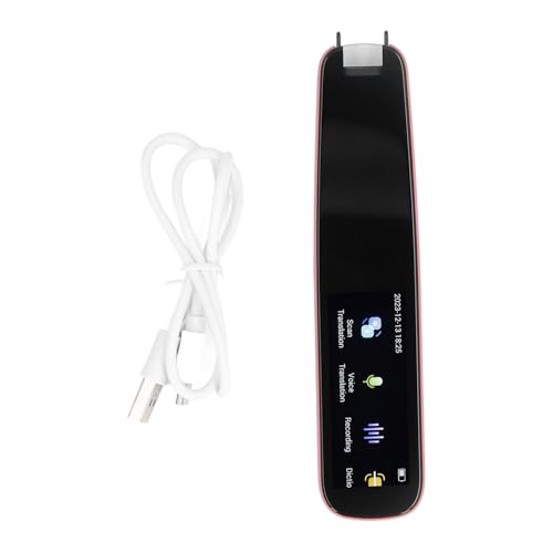 Scan Reader Pen, Tragbares Übersetzergerät OCR Digital Translator Dictionary Pen Unterstützt Englisch Chinesisch Deutsch Französisch Japanisch Koreanisch Kantonesisch für das (1) von SUNGOOYUE