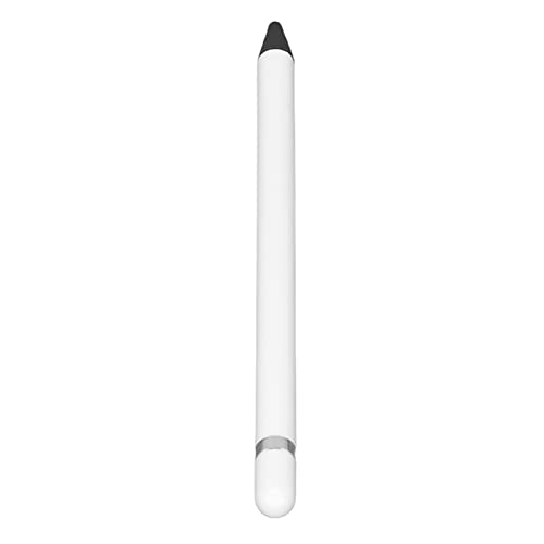 Stylus-Stifte, Glatte Faserspitze, Kratzfest, Bunter Touchscreen-Stift, Telefon, Tablets, Universelle Kapazitive Geräte (White) von SUNGOOYUE