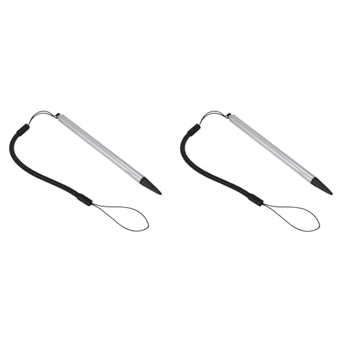 SUNGOOYUE Stylus-Stifte mit Harter Spitze für Resistiven Touchscreen, 2 Stück Screen Touch Painting Pen Resistiver Stylus mit Federseil für POS-PDA-Schreibtafeln SUNGOOYUE Stylus-Stifte mit Harter Spitze für Resistiven Touchscreen, 2 Stück Screen Touch Painting Pen Resistiver Stylus mit Federseil für POS-PDA-Schreibtafeln von SUNGOOYUE