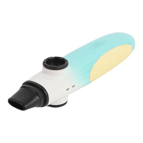 Tragbarer Kazoo, Kunststoff Guter Begleiter Großer Tonhöhle und Volumen Kazoos für Gitarre Ukulele Violin Keyboard (Grüner weißer Gradient) von SUNGOOYUE