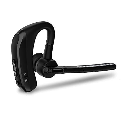 SUNITEC Bluetooth Headset mit Mikrofon, In Ear Freisprech Headset Handy Kabellos Kopfhörer für Autofahren/Business/Büro, kompatibel mit iPhone und Android-BH830 von SUNITEC