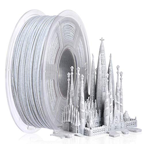 SUNLU Marmor PLA 3D Printer Filament 1.75mm, PLA Filament for 3D Drucker 3D Pen,1kg per Spool von SUNLU