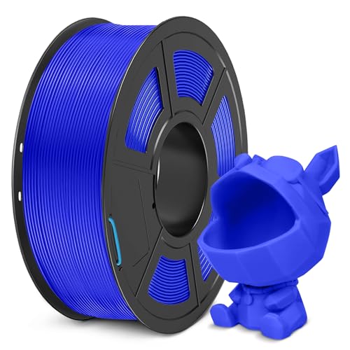 SUNLU Meta PLA Filament 1,75 mm, Hohe Zähigkeit, Bessere Liquidität PLA-Filament für Schnelleren 3D-Druck, Maßgenauigkeit +/- 0,02 mm, 1 KG Spule, Blau von SUNLU