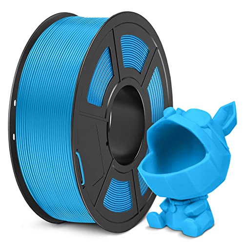 SUNLU Meta PLA Filament 1,75 mm, Hohe Zähigkeit, Bessere Liquidität PLA-Filament für Schnelleren 3D-Druck, Maßgenauigkeit +/- 0,02 mm, 1 KG Spule, Blau von SUNLU