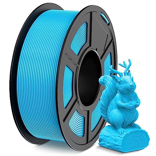 SUNLU PLA Filament 1.75mm,Sauber Gewickelt 3D Drucker Filament PLA 1.75mm,Einfach zu verwenden,Maßgenauigkeit +/- 0,02mm, 1KG Spule 3D Filament, Kompatibel Mit den Meisten 3D Drucker,PLA Sky Blue von SUNLU
