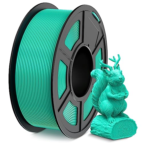 SUNLU PLA Filament 1.75mm, 3D Drucker Filament PLA 1.75mm, 3D Filament Maßgenauigkeit +/- 0,02mm, Passend Für Sie Meisten FDM 3D Drucker, 1KG Spule. (PLA Verde Menta) von SUNLU