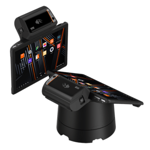 SUNMI V3 Mix, non-GMS, SS1104, Fiscal, 25,7cm (10,1), GPS, Scanner (2D), BT (BLE), WLAN, 4G, Android, schwarz Tablet PC, NFC, Bildschirmdiagonale: 25,7cm (10,1), Touchscreen, Auflösung: 1280x800 Pixel, Geschwindigkeit (max.): 70mm/Sek., GPS, micro SD-Slot, Lautsprecher, Scanner (2D), Fingerprint Leser, Front-Kamera (2MP), integrierter Bondrucker, (80mm), Bluetooth (BLE), WLAN (802.11ac), 4G, Qualcomm Hexa-Core, 2,4GHz, RAM: 4GB, Flash: 32GB, OS: Android (13, AOSP), Farbe: schwarz (P06090001) von SUNMI