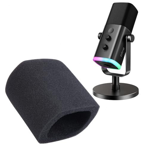 Fifine AM8 Mic Pop Filter - Mikrofonabdeckung Kompatibel mit Fifine XLR Dynamic Mikrofon, Schalldämmung Rauschunterdrückung, Verbesserung der Klangqualität, Pop-Filter für Fifine Mic by SUNMON Fifine AM8 Mic Pop Filter - Mikrofonabdeckung Kompatibel mit Fifine XLR Dynamic Mikrofon, Schalldämmung Rauschunterdrückung, Verbesserung der Klangqualität, Pop-Filter für Fifine Mic by SUNMON von SUNMON